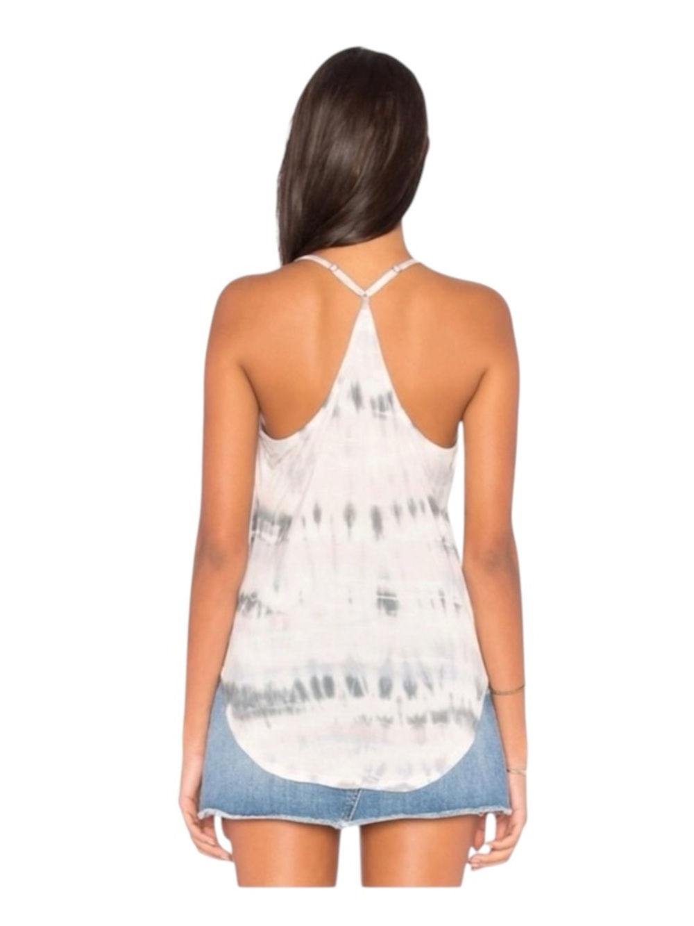 new YFB Young Fabulous + Broke ⚘ Naomi Plunging Cami Top ⚘ Seaglass Tie Dye ⚘ S - Picture 4 of 16